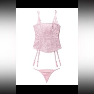 New with tag Corsett and G-String by Adore Me